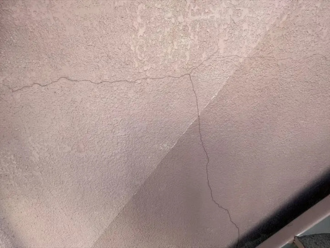 モルタルのひび